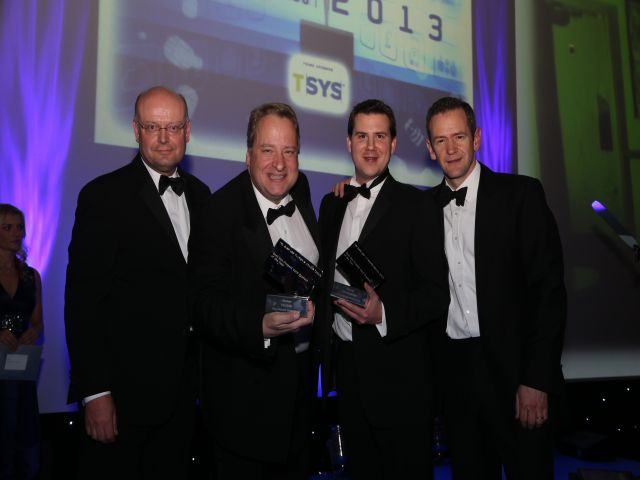 Andrew Chevis and others at The Card and Payment Awards 2013